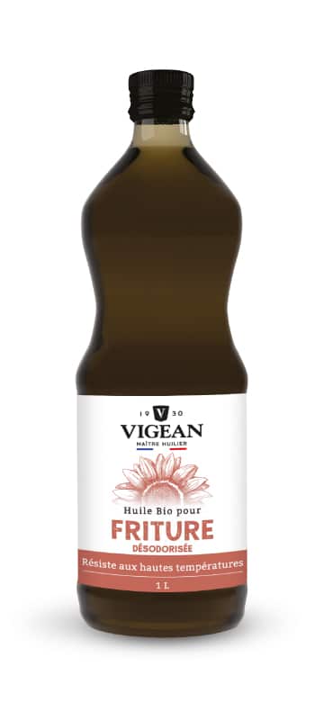 VIGEAN Épicerie Huile de tournesol désodorisée bio 750ml