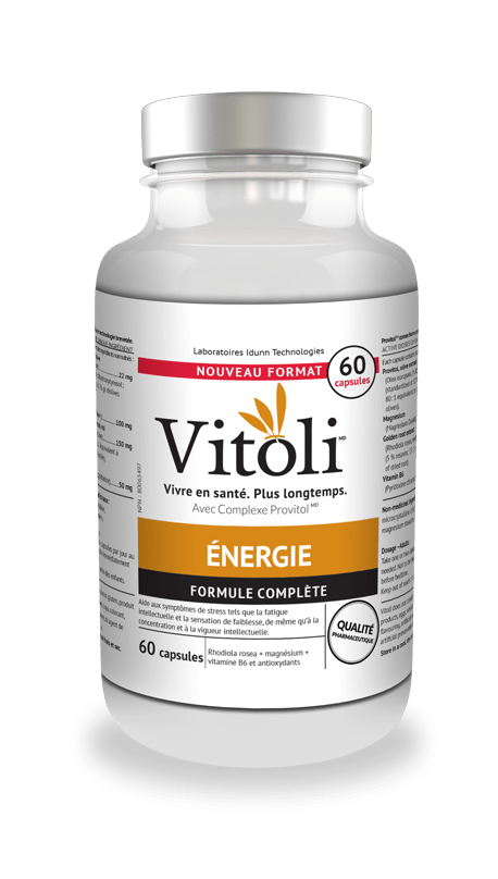 VITOLI Suppléments Énergie 60caps