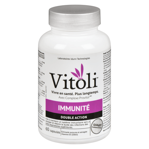 VITOLI Suppléments Immunité 60caps