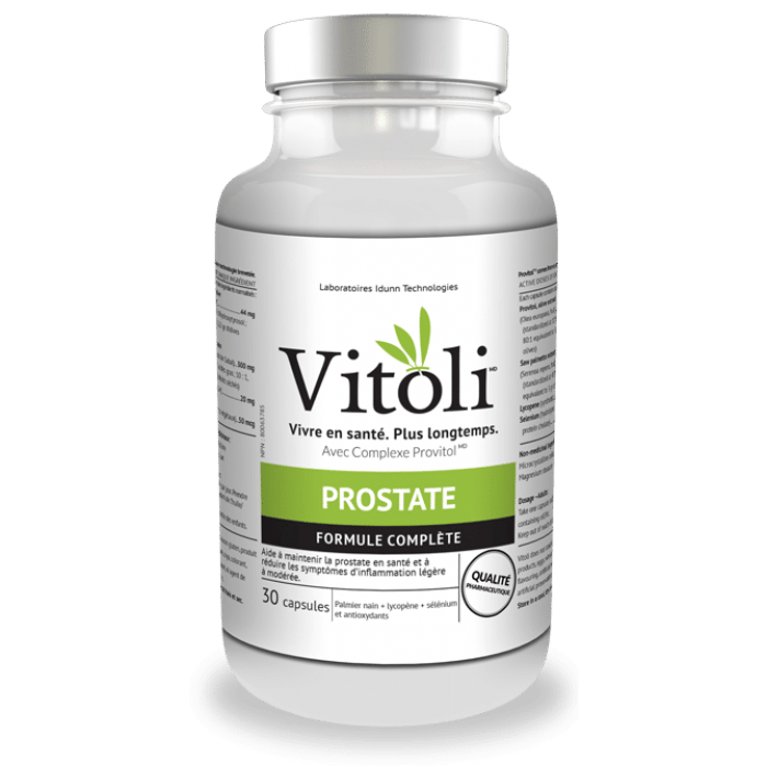 VITOLI Suppléments Prostate 30caps