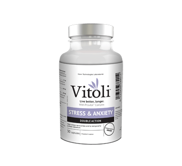 VITOLI Suppléments Stress et anxiété 60caps