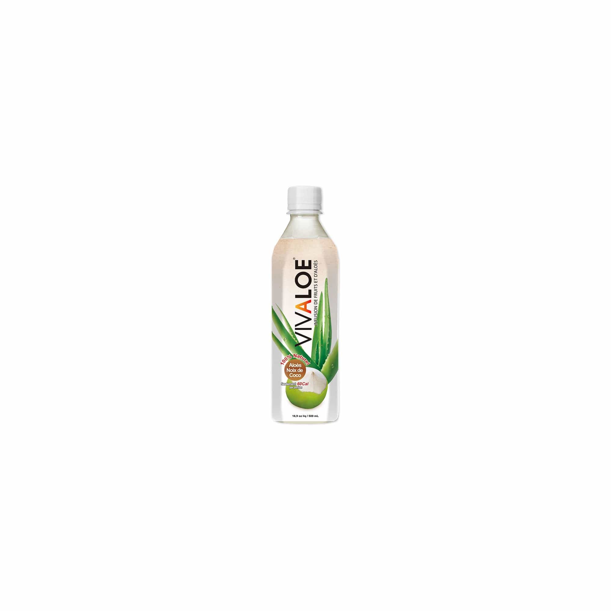 VIVALOE Épicerie Breuvage d'aloes à la noix de coco 500ml
DATE DE PÉREMPTION : 10 DÉCEMBRE 2025