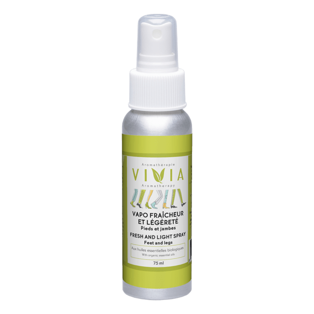 VIVIA AROMATHÉRAPIE Suppléments Vapo fraîcheur et légèreté (pieds/jambes) 75ml