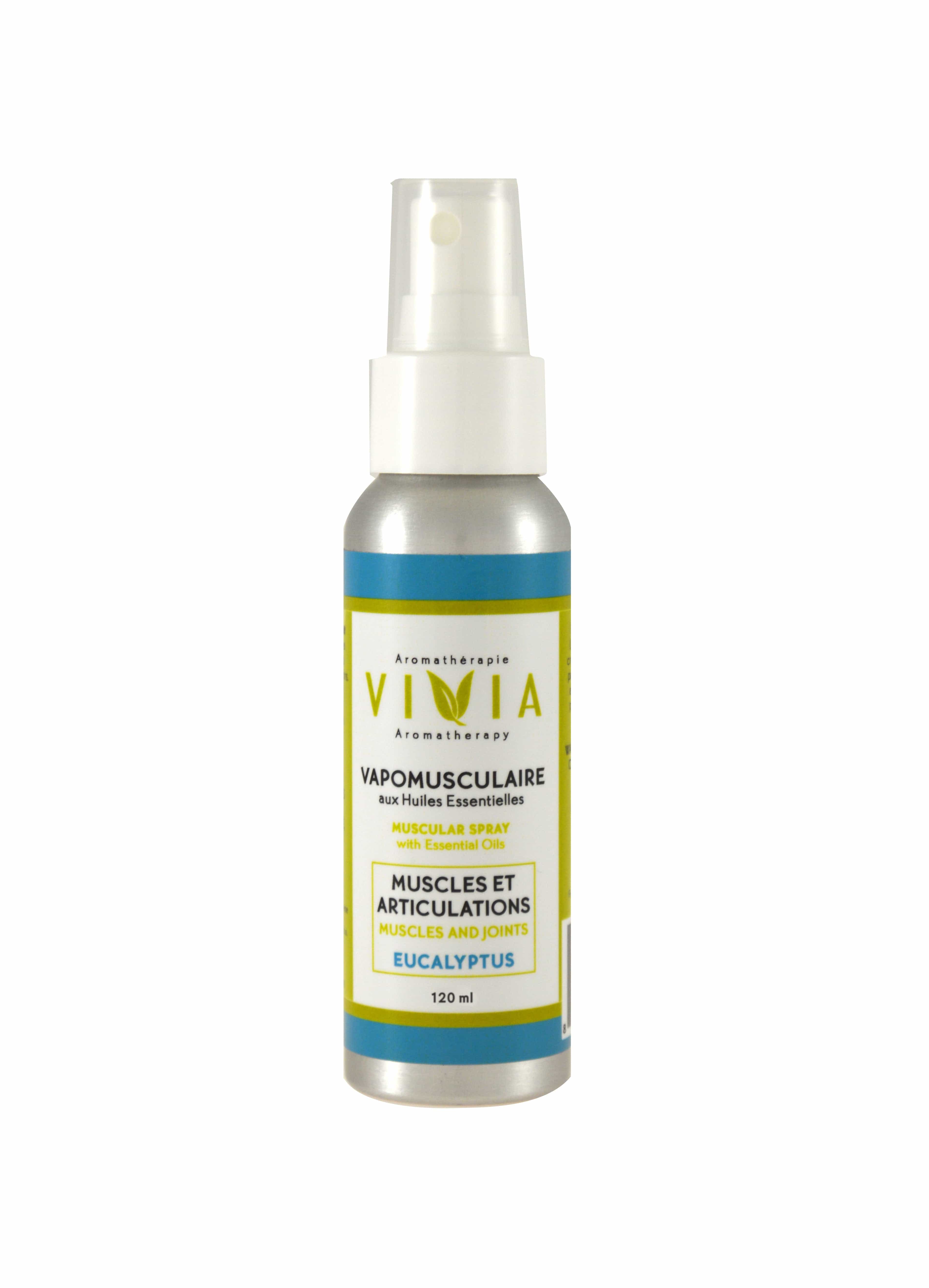 VIVIA AROMATHÉRAPIE Suppléments Vapomusculaire eucalyptus 120ml