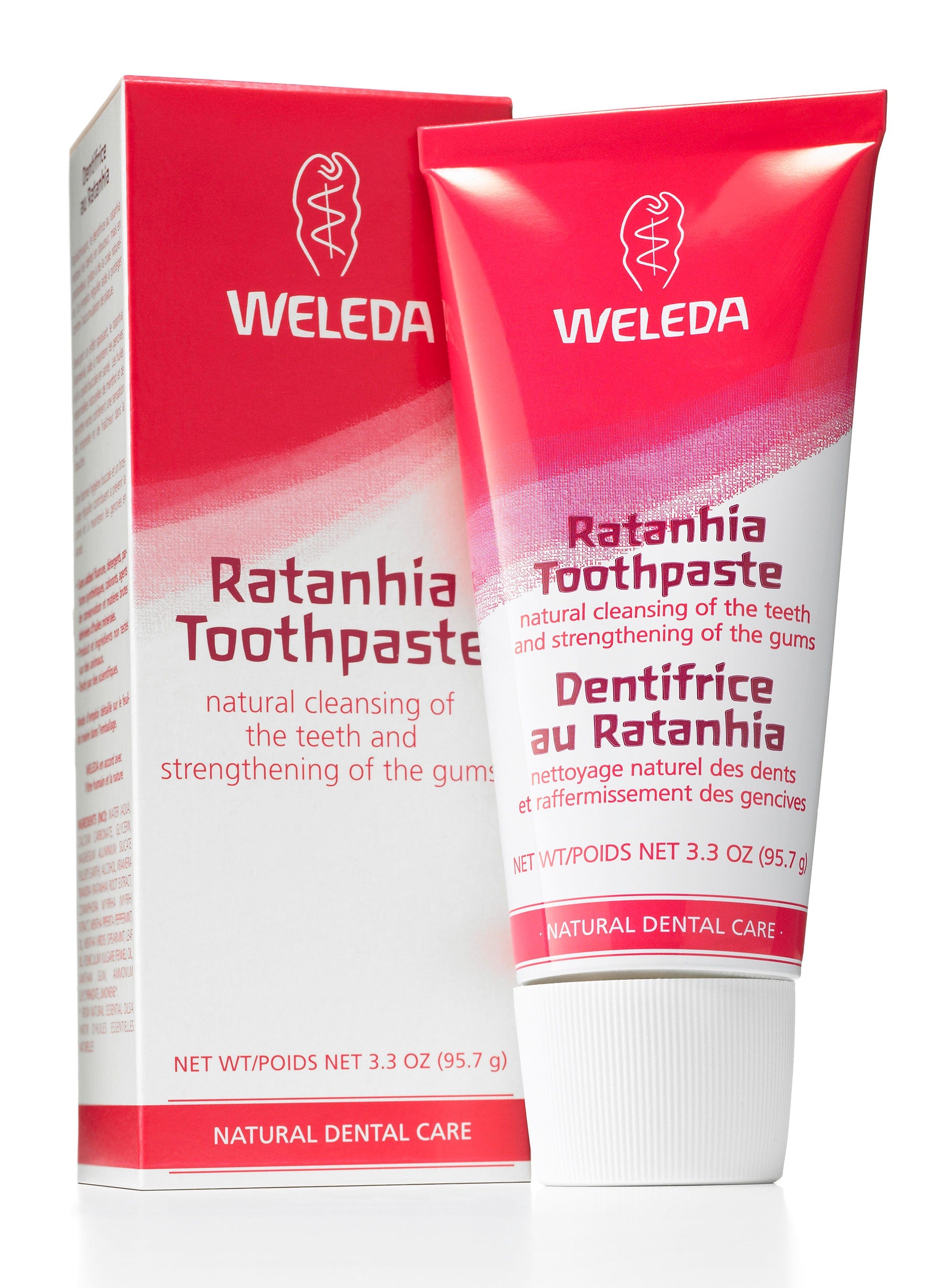 WELEDA Soins & Beauté Dentifrice au rathania 97.5g