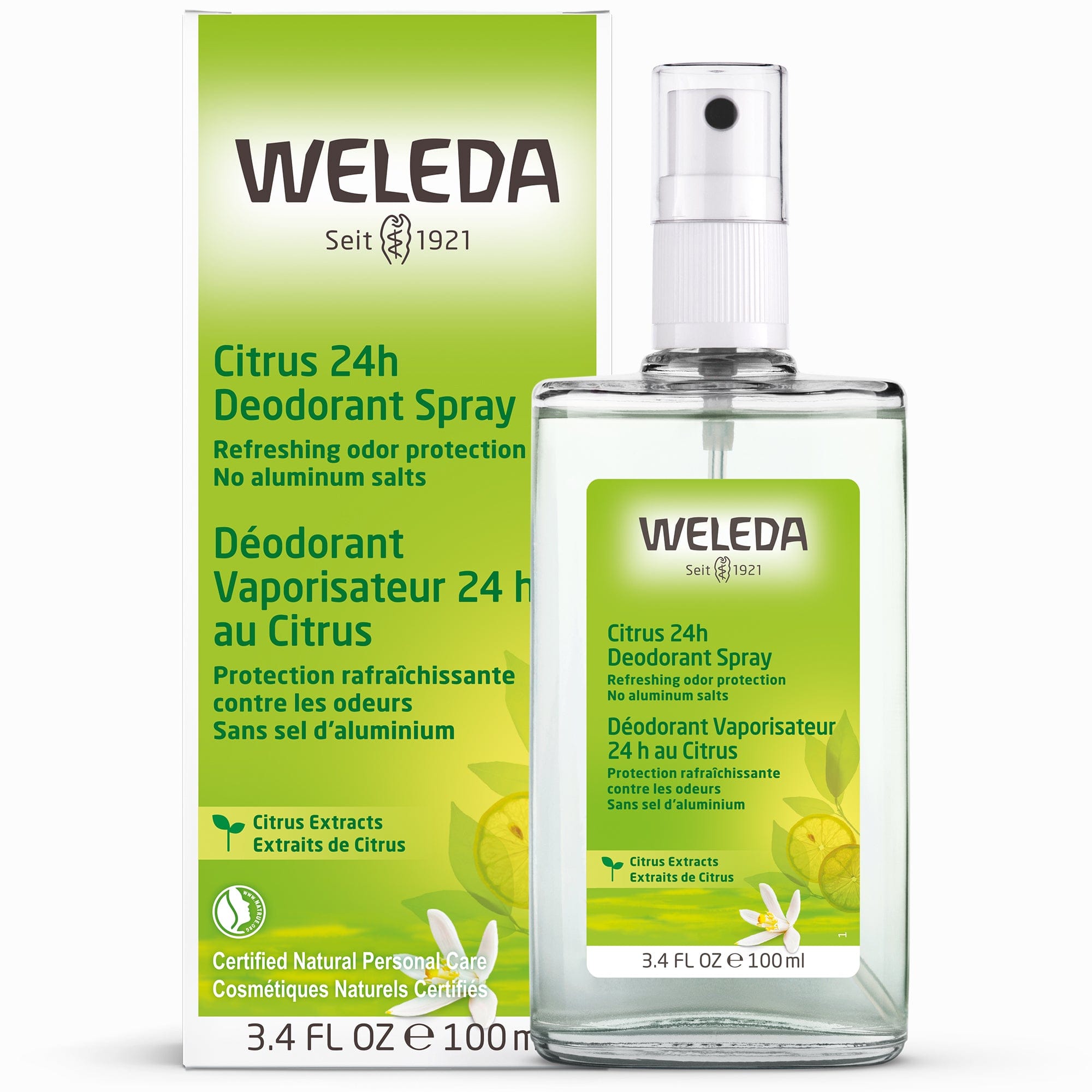 WELEDA Soins & Beauté Désodorisant au citrus 100ml