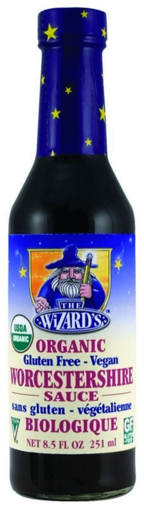 WIZARD'S Épicerie Wizard's  Sauce Worcester bio sans-gluten 251ml