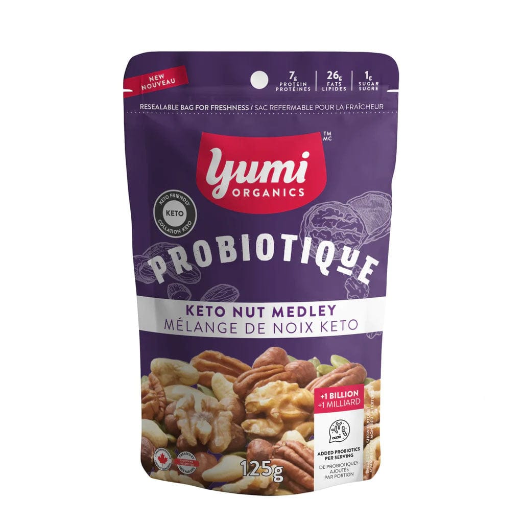 YUMI ORGANICS Épicerie Mélange de noix keto bio 125g