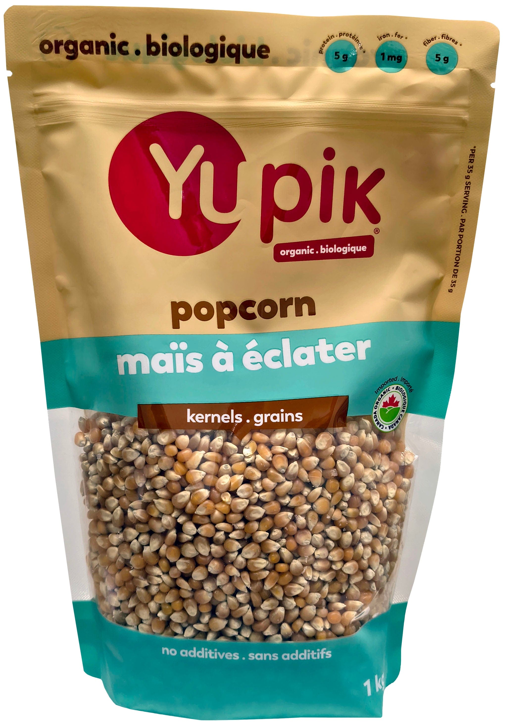 YUPIK Épicerie Mais éclater bio 1kg