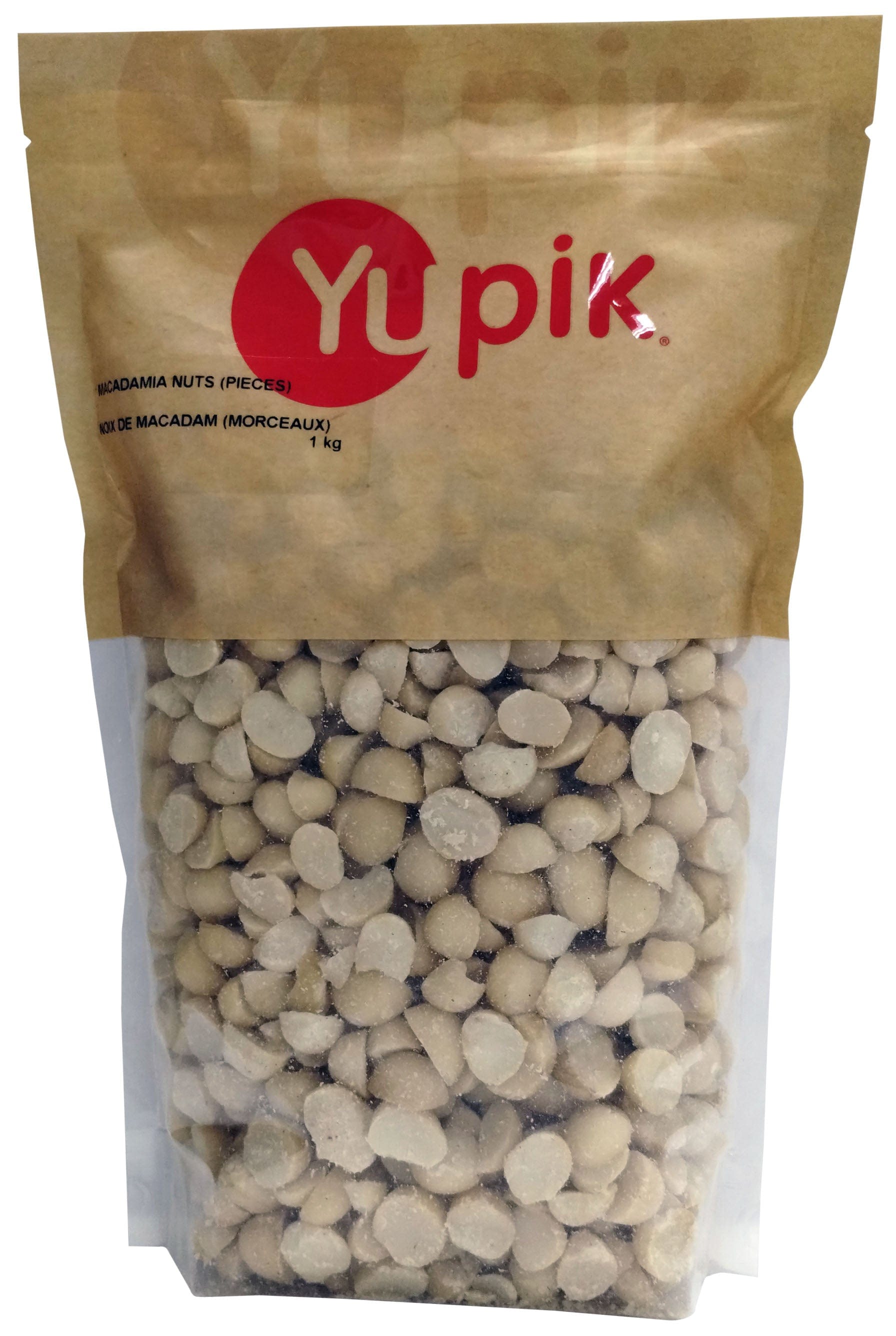 YUPIK Épicerie Noix de macadam en morceaux 1kg