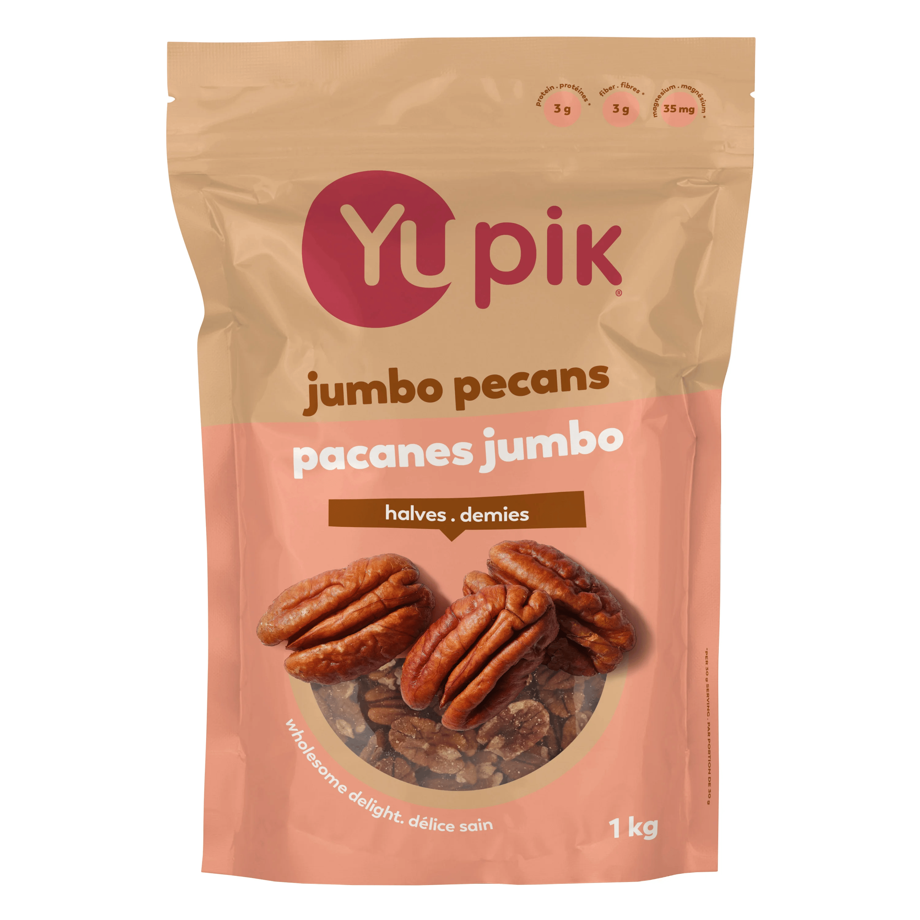 YUPIK Épicerie Pacanes demies 1kg