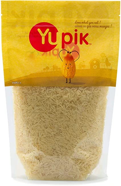YUPIK Épicerie Riz basmati blanc bio 1kg