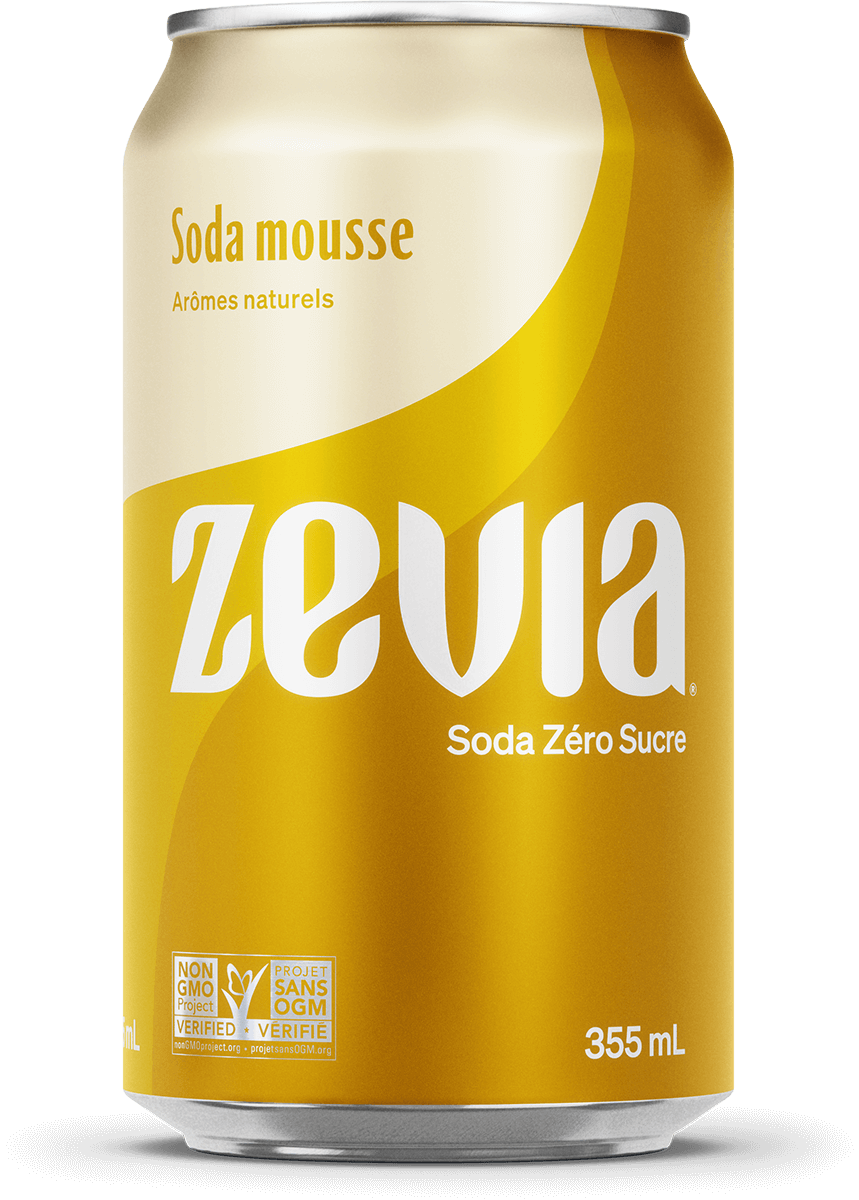 ZEVIA Épicerie Soda mousse 355ml