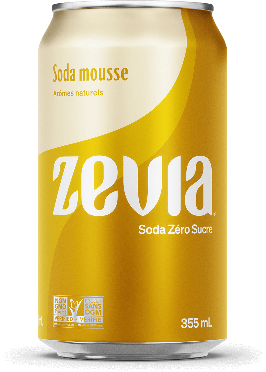 ZEVIA Épicerie Soda mousse 355ml
DATE DE PÉREMPTION : 27 NOVEMBRE 2025