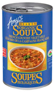 Organic French country vegetable soup 398ml
