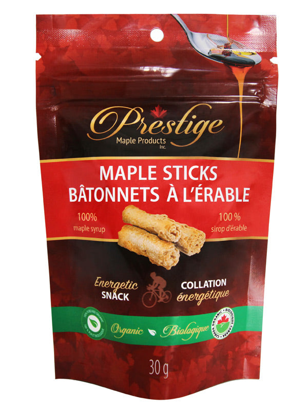Organic maple sticks 30g