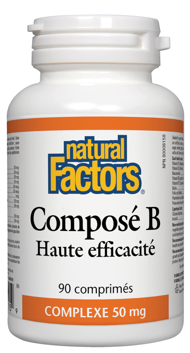 Vitamine B composé haute efficacité 90comp