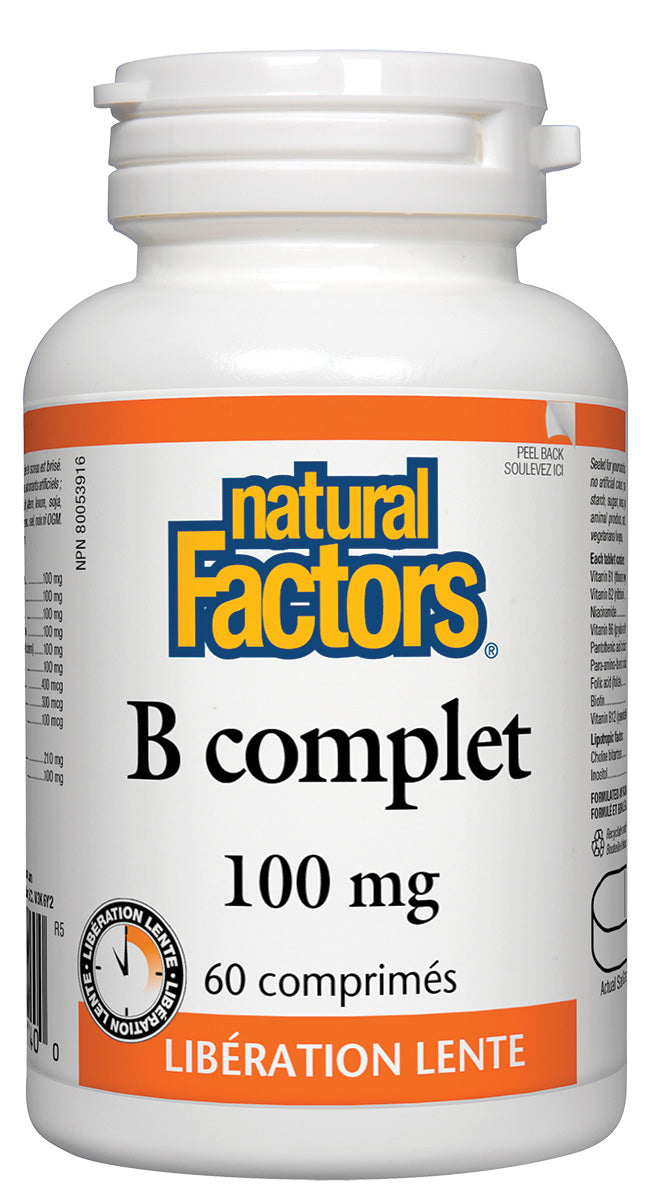 Vitamine B complete (100mg) 60comp