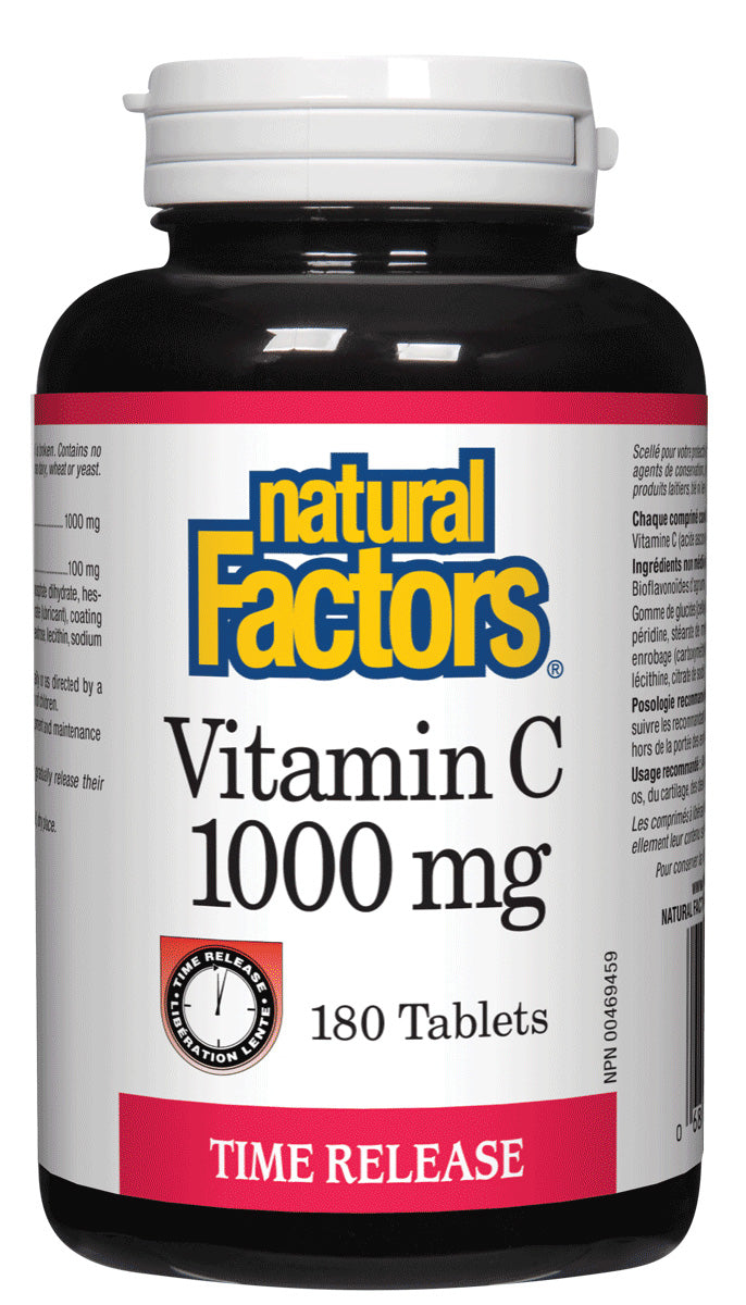 Vitamin C (1000mg) slow release 180comp