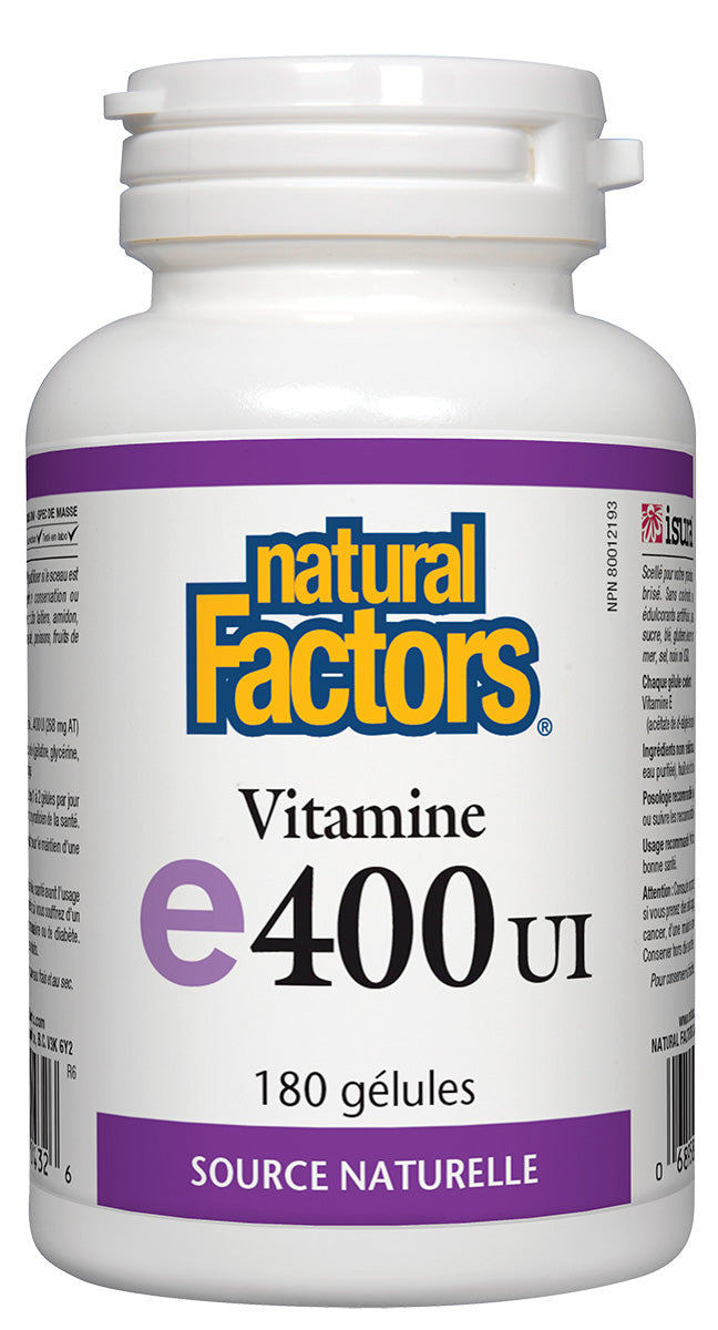 Vitamine E (400 naturelle) 180gel