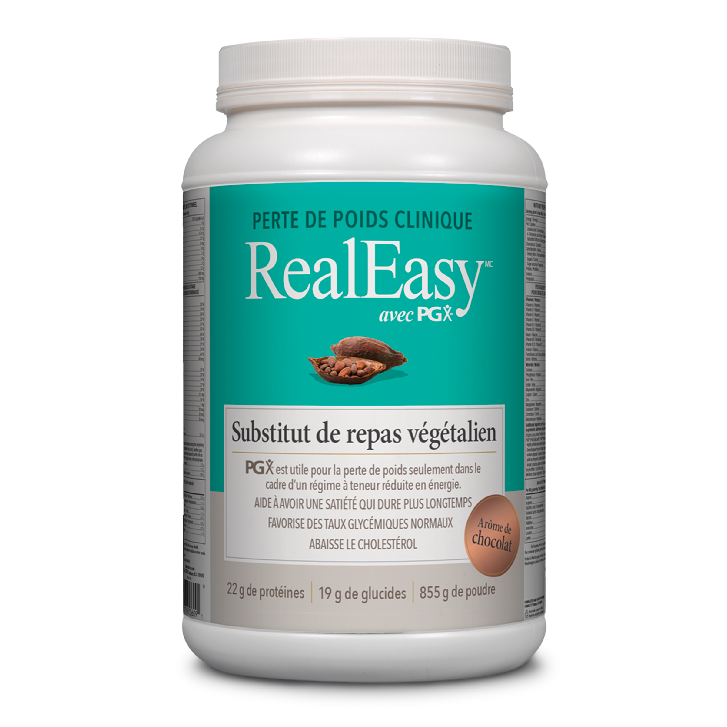 Real easy with PGX Vegan Meal Replacement (Chocolate) 855g