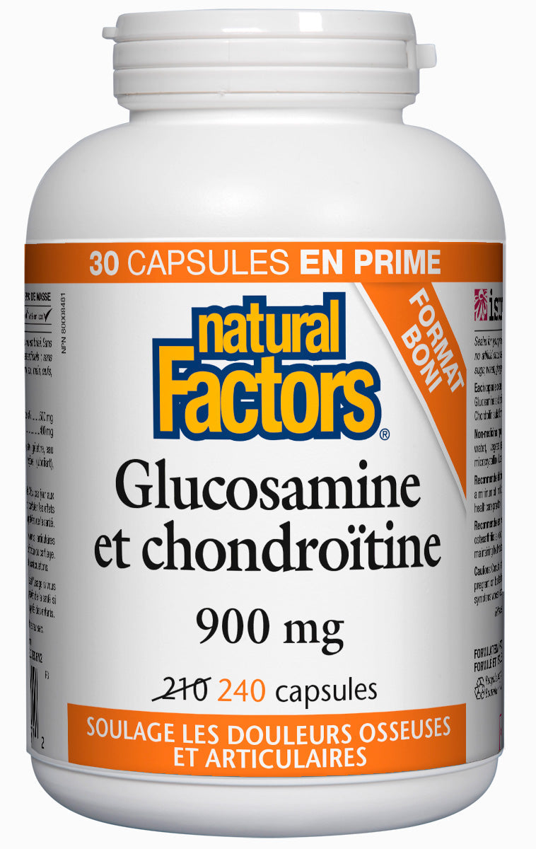 Glucosamine and chondroitin sulfate 240caps
