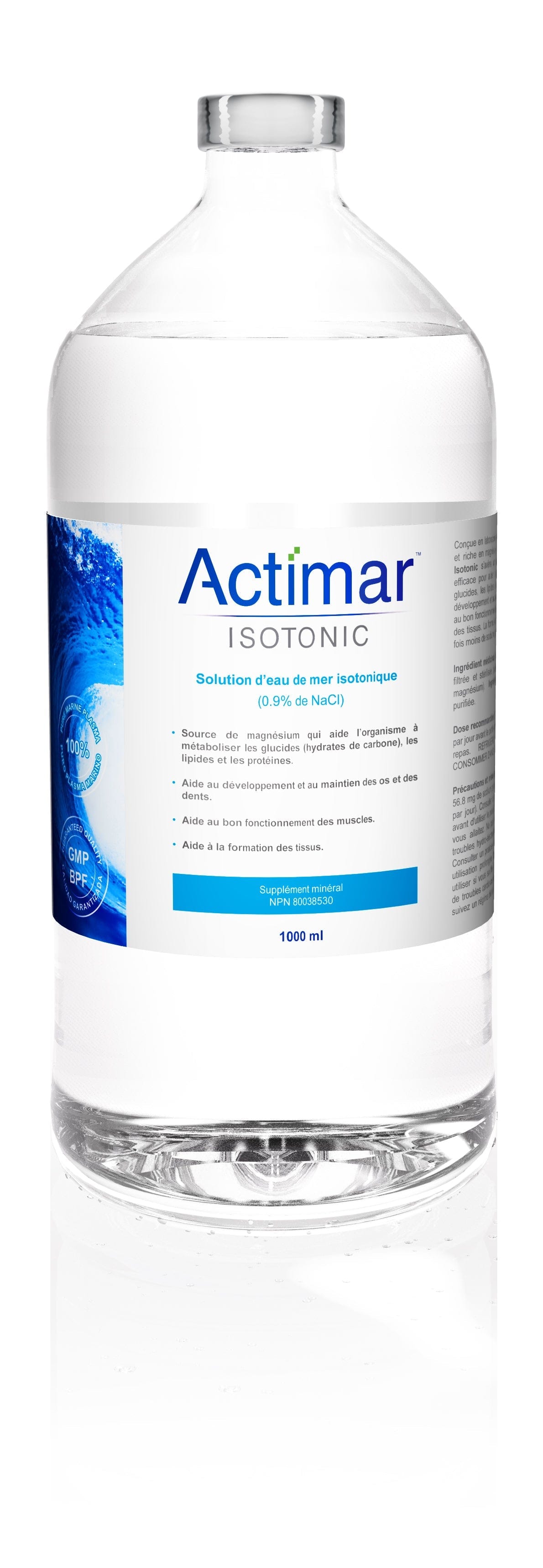 ACTIMAR Suppléments Isotonic 1000ml