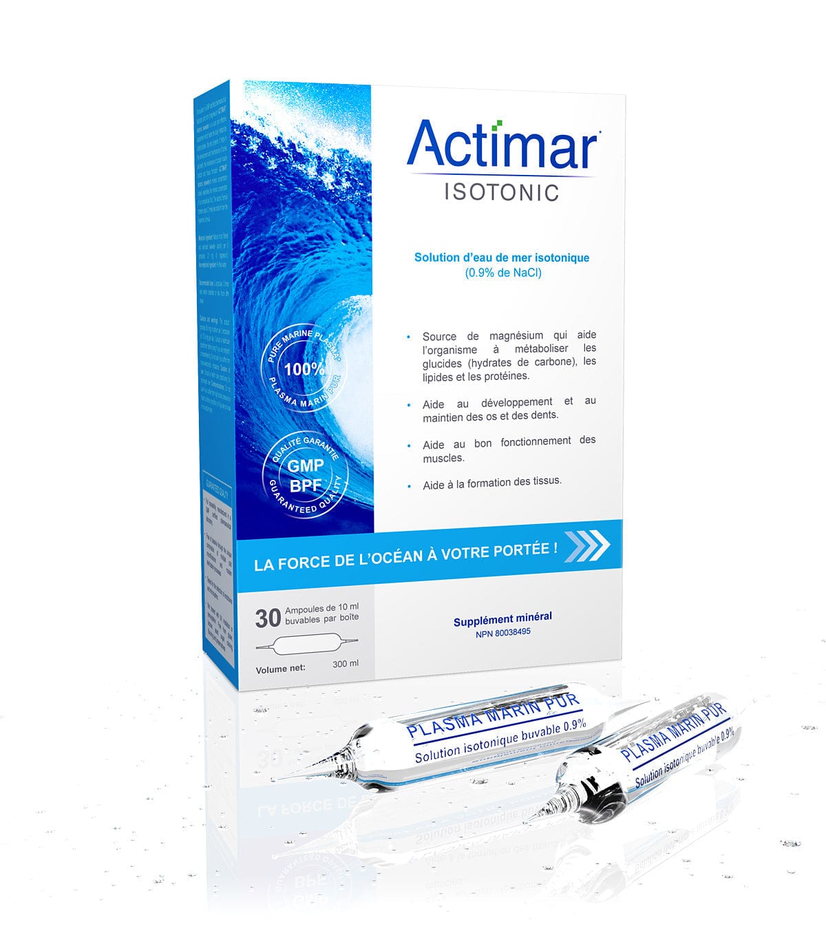 ACTIMAR Suppléments Isotonic 30x10ml