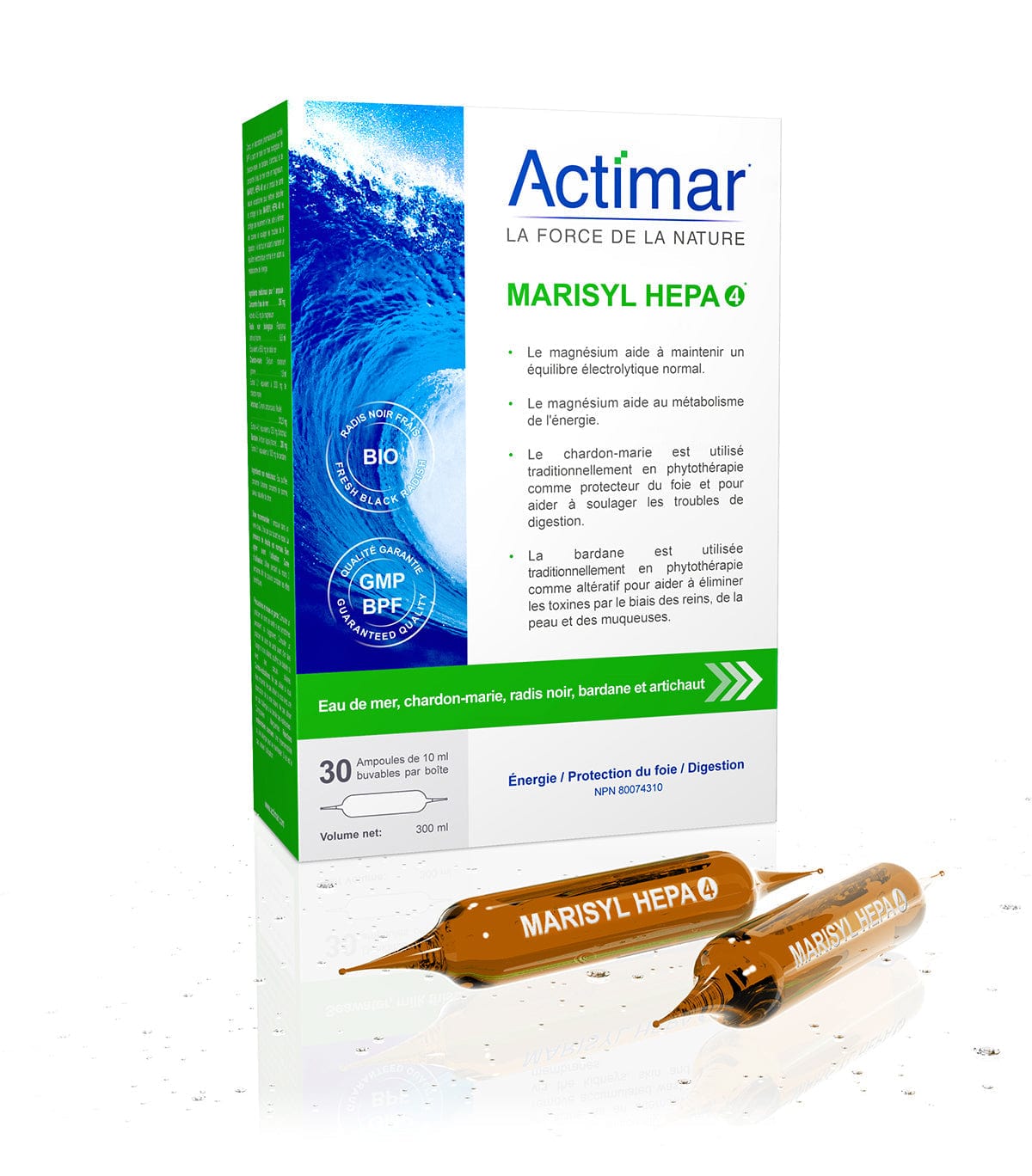 ACTIMAR Suppléments Marisyl Hepa 4 30x10ml