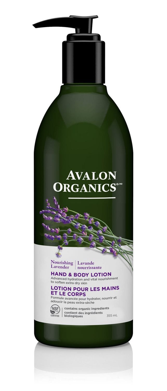 AVALON ORGANICS BIOLOGIQUE Soins & beauté Lotion à mains lavande 350ml