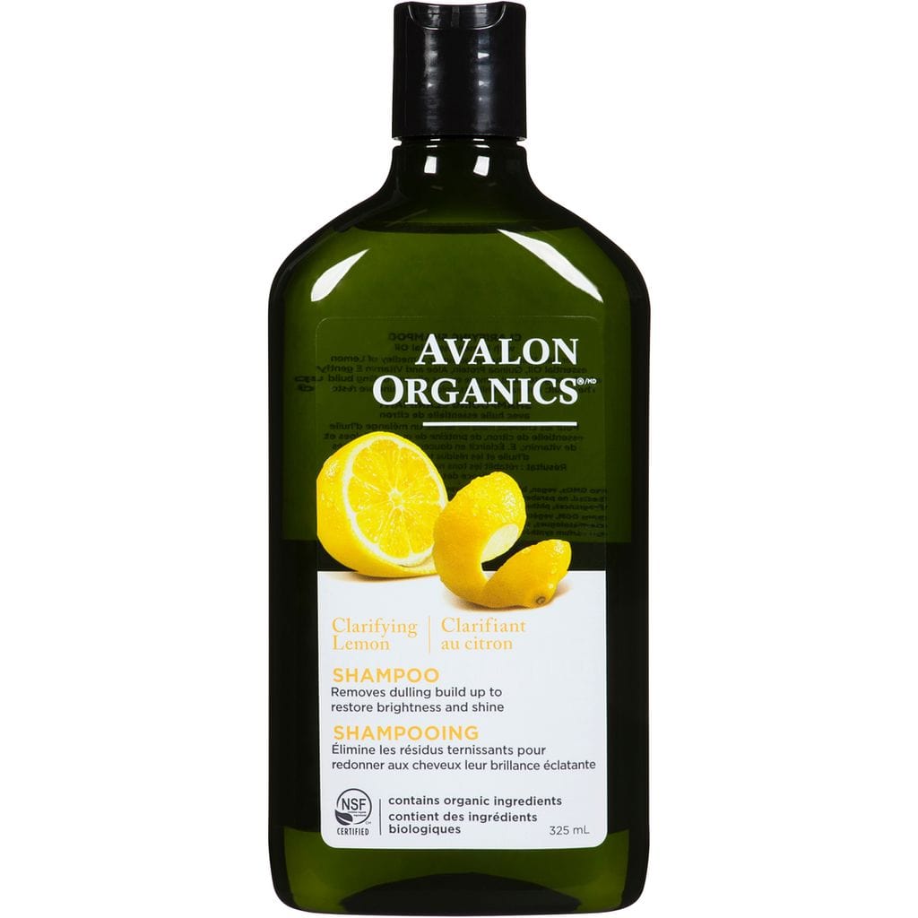 AVALON ORGANICS BIOLOGIQUE Soins & beauté Shampoing citron (cheveux normaux ou en santé) 325ml
