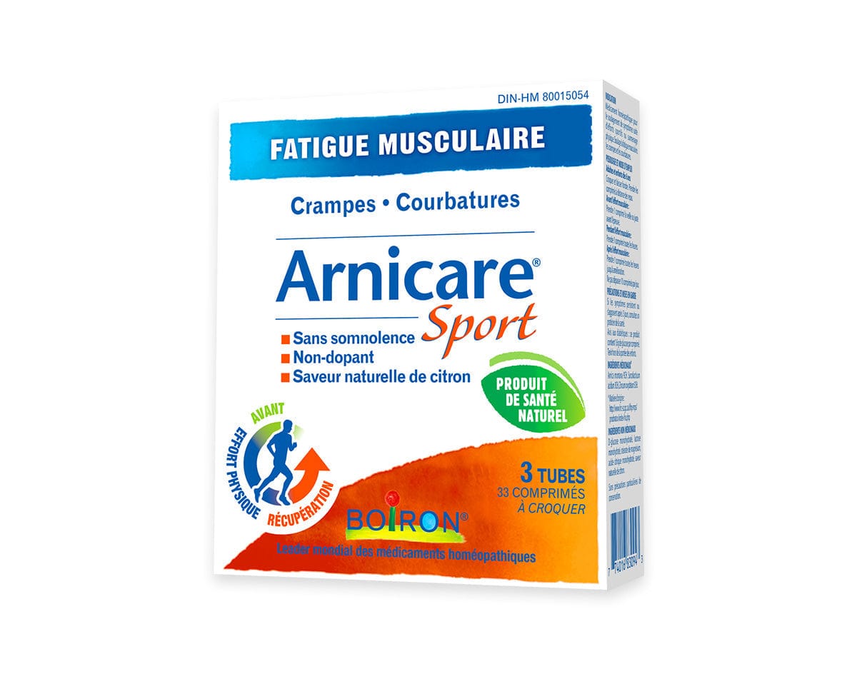 BOIRON LABORATOIRE Suppléments Arnica Sport (crampes / courbature / fatigue musculaire) 33comp