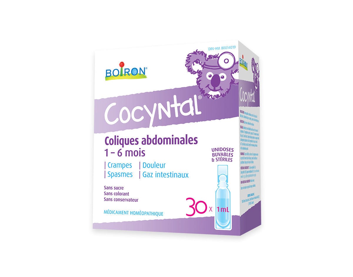 BOIRON LABORATOIRE Suppléments Cocyntal (coliques abdominales 1-6 mois) 30x1ml