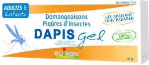BOIRON LABORATOIRE Suppléments Dapis gel (sans paraben / démangeaisons piqûres d'insectes) 40g