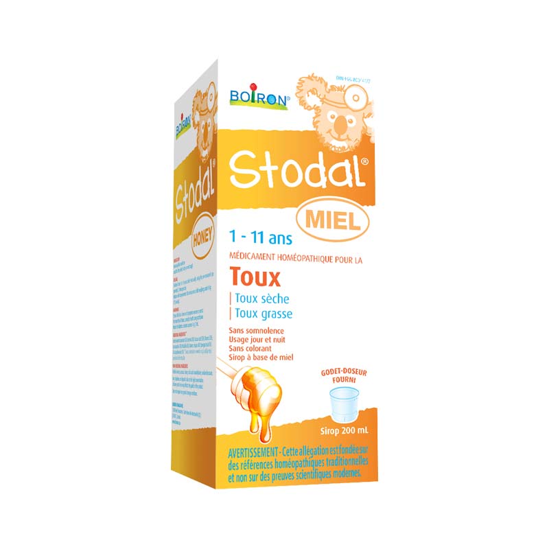 BOIRON LABORATOIRE Suppléments Stodal (sirop au miel pour enfant 1-11ans) (toux) 200ml