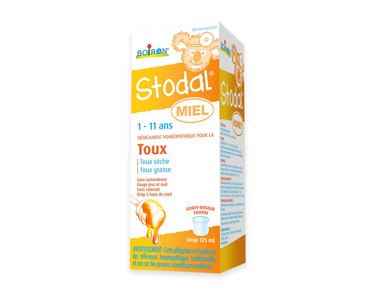 BOIRON LABORATOIRE Suppléments Stodal (sirop miel pour enfants 1-11 ans) (toux) 125ml