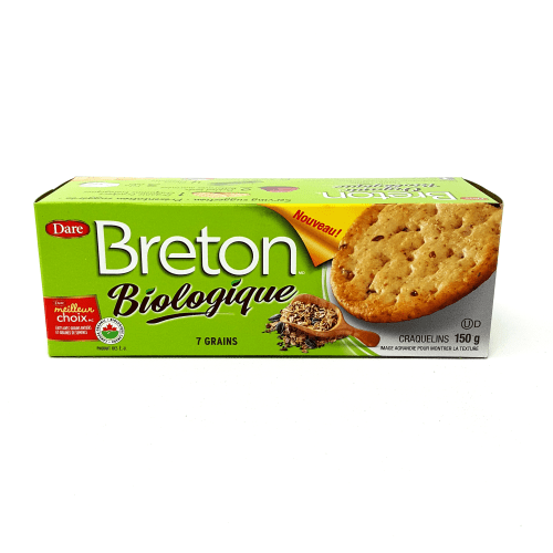 BRETON Épicerie Craquelins bio 7 grains 150g
