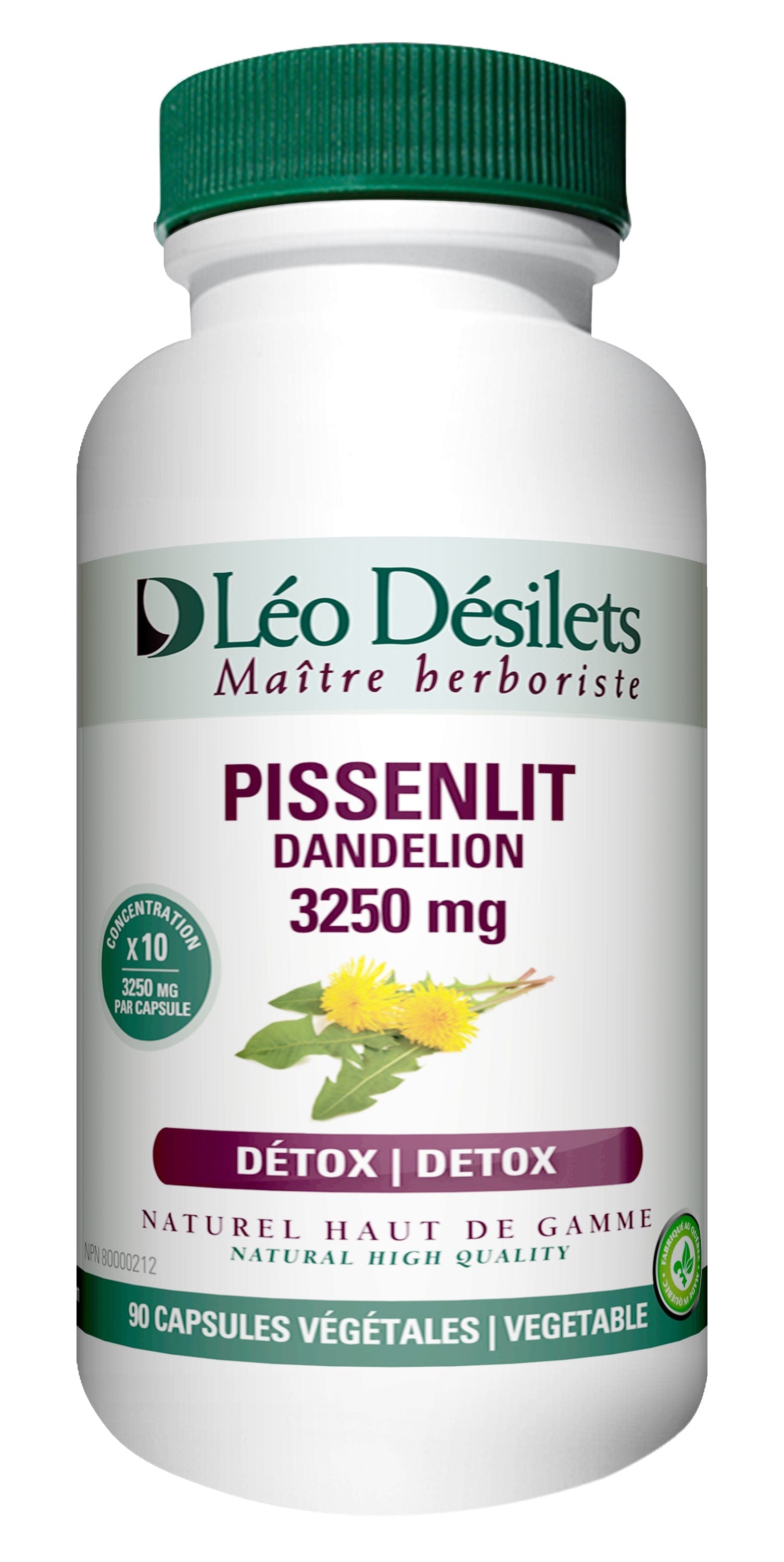 DÉSILETS LÉO Suppléments Pissenlit (racine) 90caps