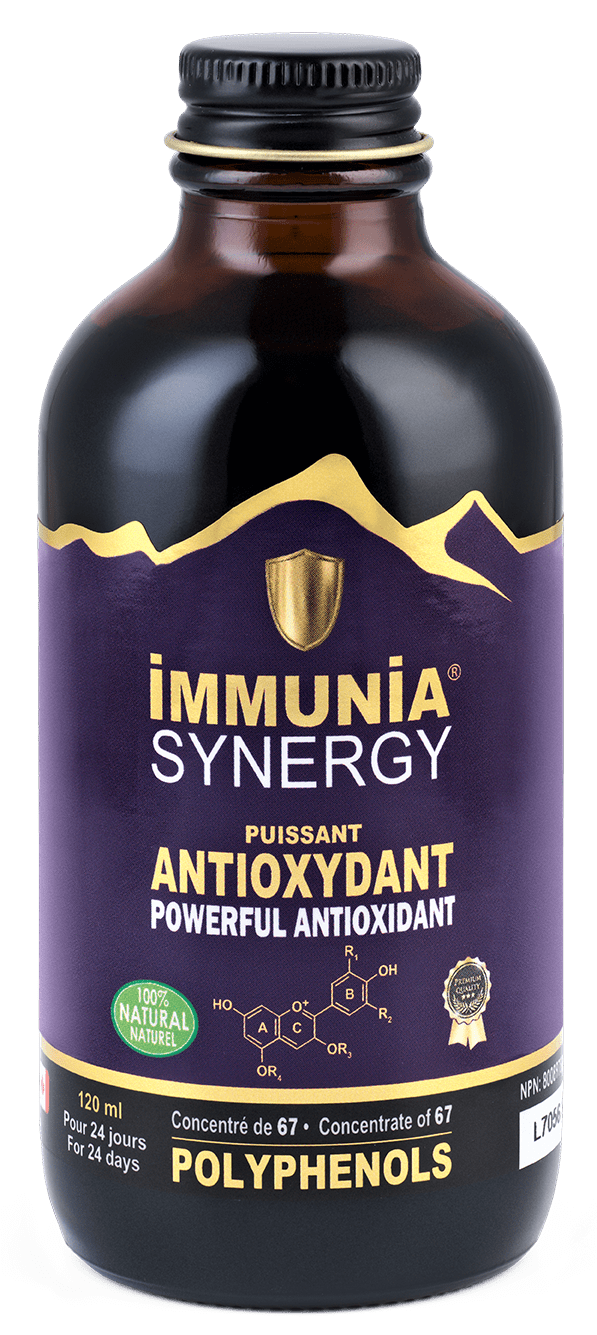 FRUITOMED Suppléments Immunia Synergy (concentré des 5 fruits les plus antioxydants) 120ml