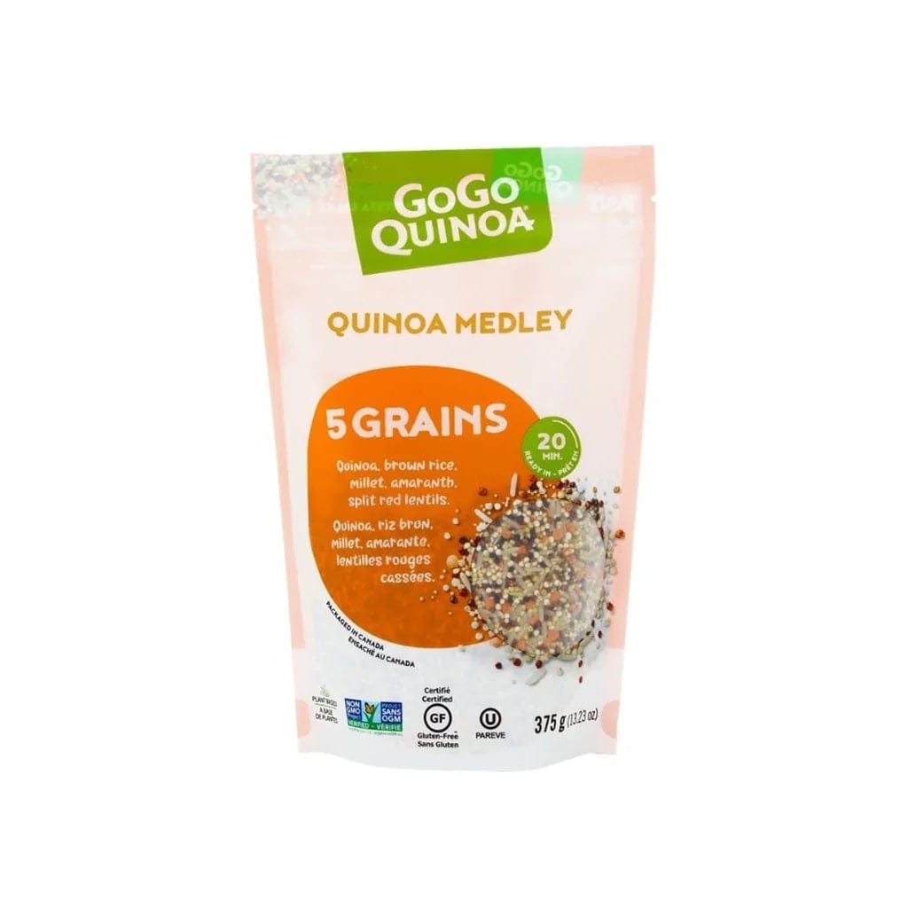 GOGO QUINOA Épicerie Quinoa medley 5 grains sans gluten 375g