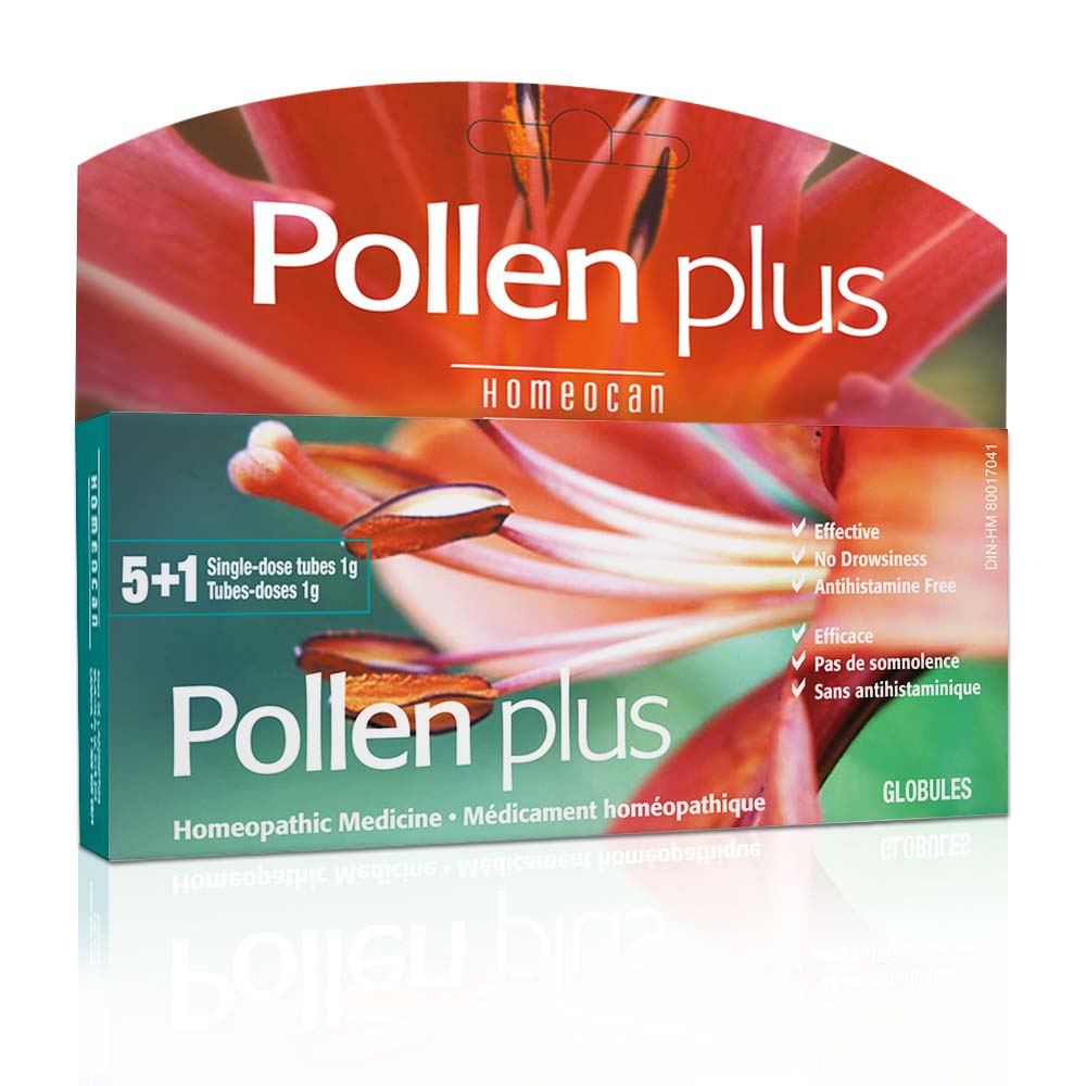HOMEOCAN Suppléments Pollen plus 5+1tube