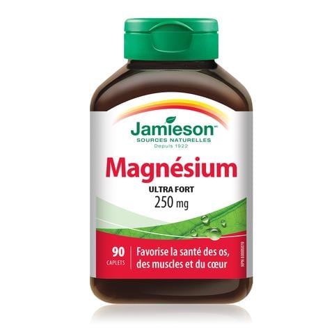 JAMIESON Suppléments Magnésium (250mg) 90comp