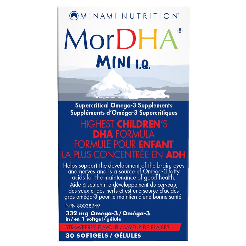 MINAMI Suppléments MorDHA mini I.Q. 30gel