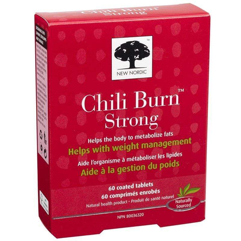 NEW NORDIC Suppléments Chili burn strong 60comp