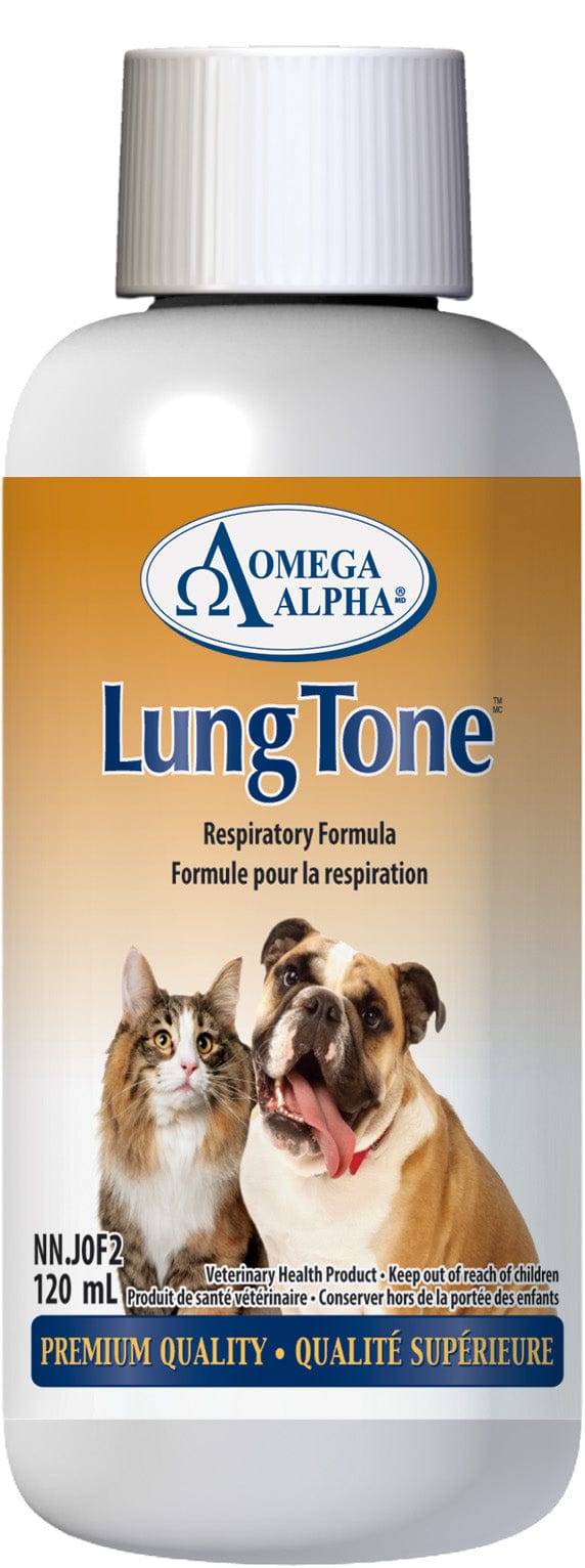 OMÉGA ALPHA ANIMAUX Suppléments Lung tone (formule respiratoire) 120ml