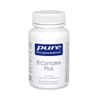 PURE ENCAPSULATIONS Suppléments B-Complex plus  60vcaps