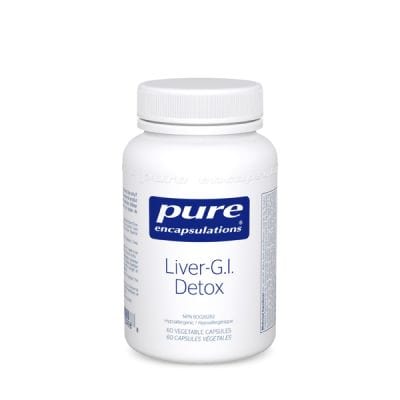 PURE ENCAPSULATIONS Suppléments Liver G.I Detox  60caps