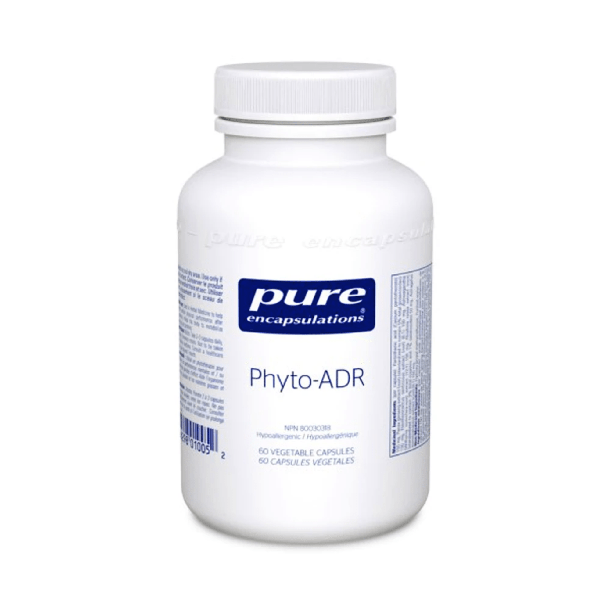 PURE ENCAPSULATIONS Suppléments Phyto-ADR 60caps