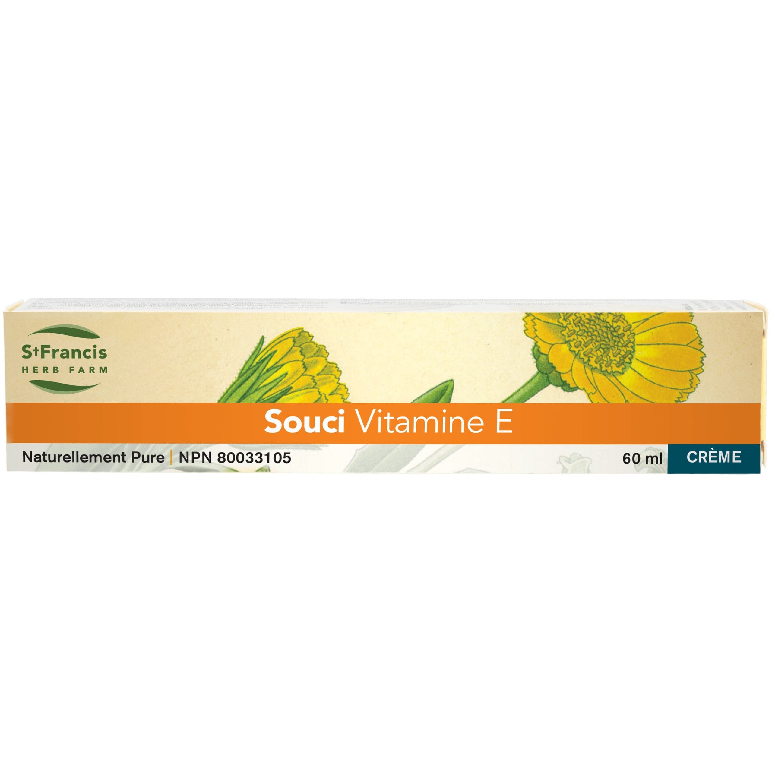 ST-FRANCIS HERB FARM Suppléments Crème calendula vitamine E 60ml
