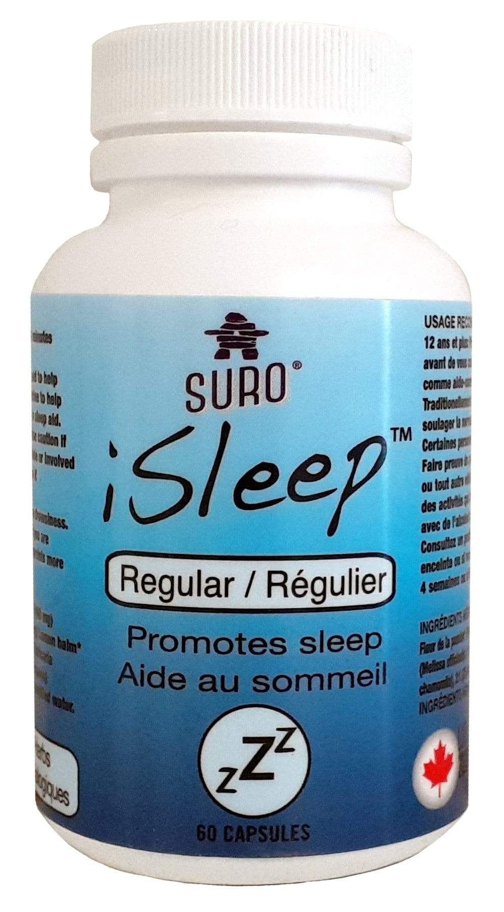 SURO Suppléments I sleep régulier 60caps